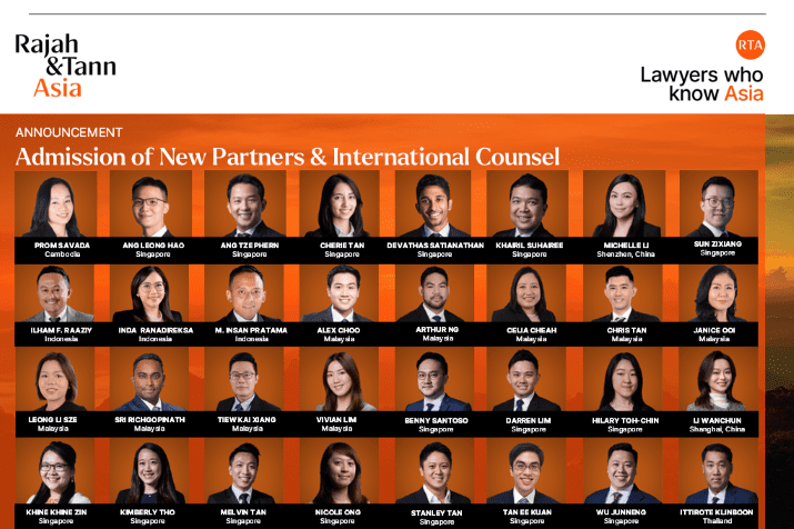 New Partners & International Counsel 2025